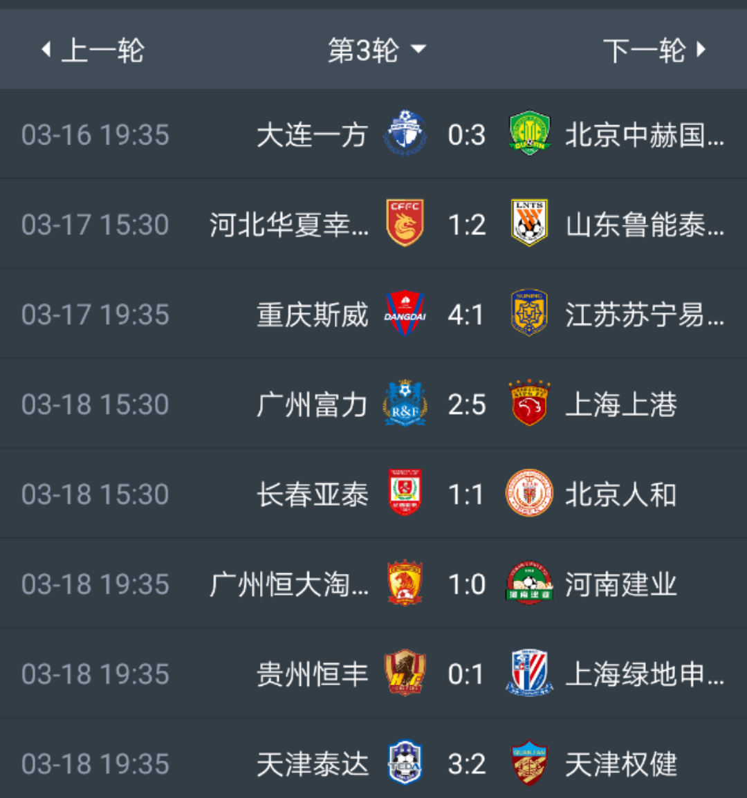 上港客场小胜，攀升积分榜保持不败之队地位