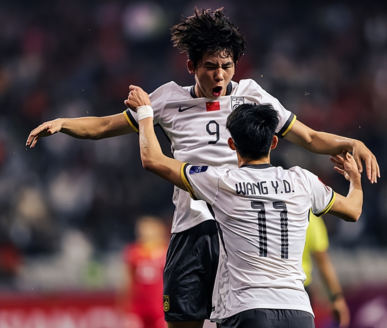 亚洲足球联赛赛场上的豪情壮举